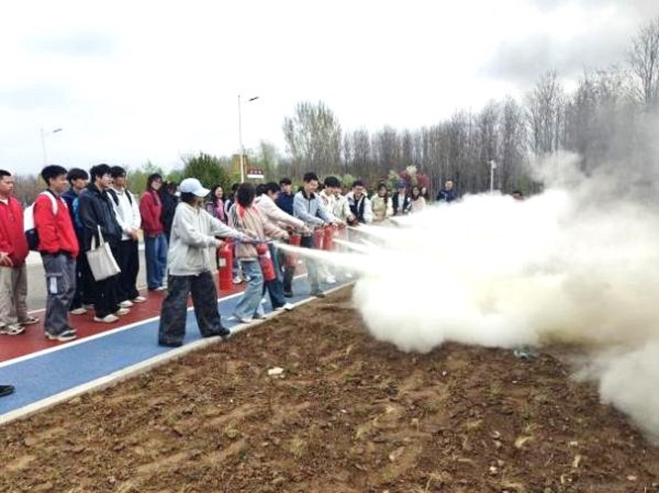 康复医学院联合校保卫处开展消防...